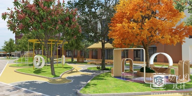 深圳幼兒園設(shè)計(jì)之森系風(fēng)_森系主題風(fēng)格效果圖