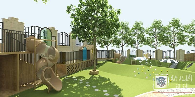 幼兒園大型玩具_(dá)玩具滑梯安裝施工