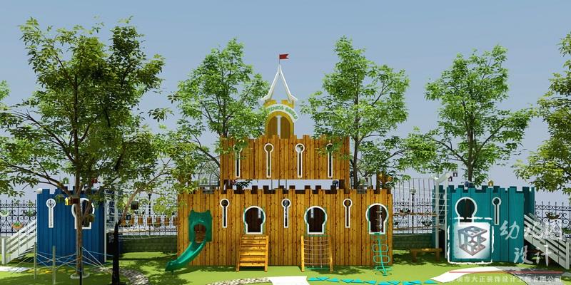 幼兒園大型玩具_(dá)玩具滑梯安裝施工