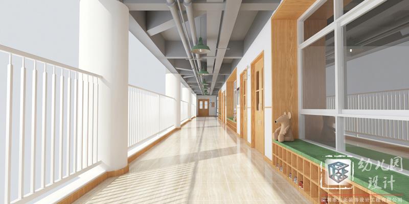 深圳幼兒園設(shè)計(jì)走廊-如何安全的設(shè)計(jì)布置走廊?