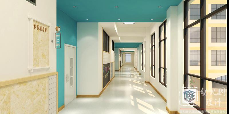 深圳幼兒園設(shè)計(jì)走廊-如何安全的設(shè)計(jì)布置走廊?