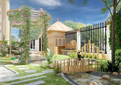 深圳市龍崗區(qū)德福花園幼兒園（戶外沙水區(qū)）