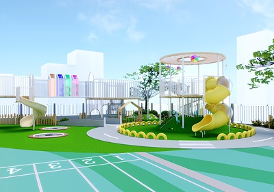 深圳市龍崗區(qū)未來花園幼兒園（戶外玩具、水榭）