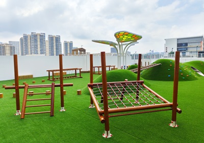 深技大二幼天臺(tái)改造（現(xiàn)場(chǎng)實(shí)景）