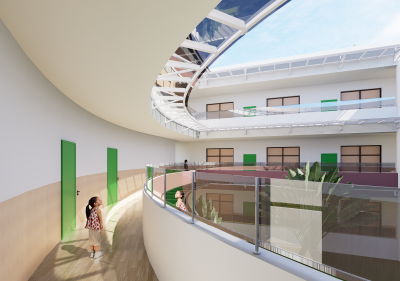 深圳市福田區(qū)外國(guó)語(yǔ)高級(jí)中學(xué)附屬幼兒園（圍墻）