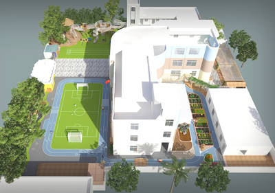 深圳市坪地育英幼兒園室內(nèi)設(shè)計（戶外后操場改造）