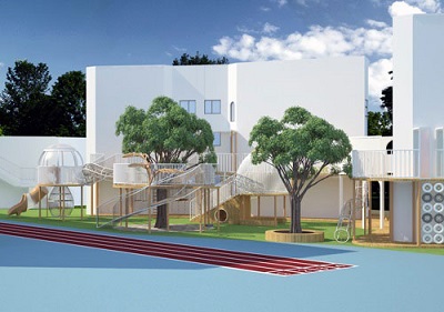 深圳市坪地街道中心幼兒園（戶外大型玩具）