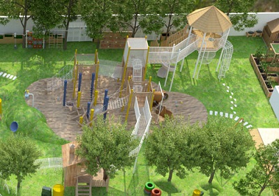 深圳市龍崗區(qū)同心第一幼兒園（戶外玩具、綠化）