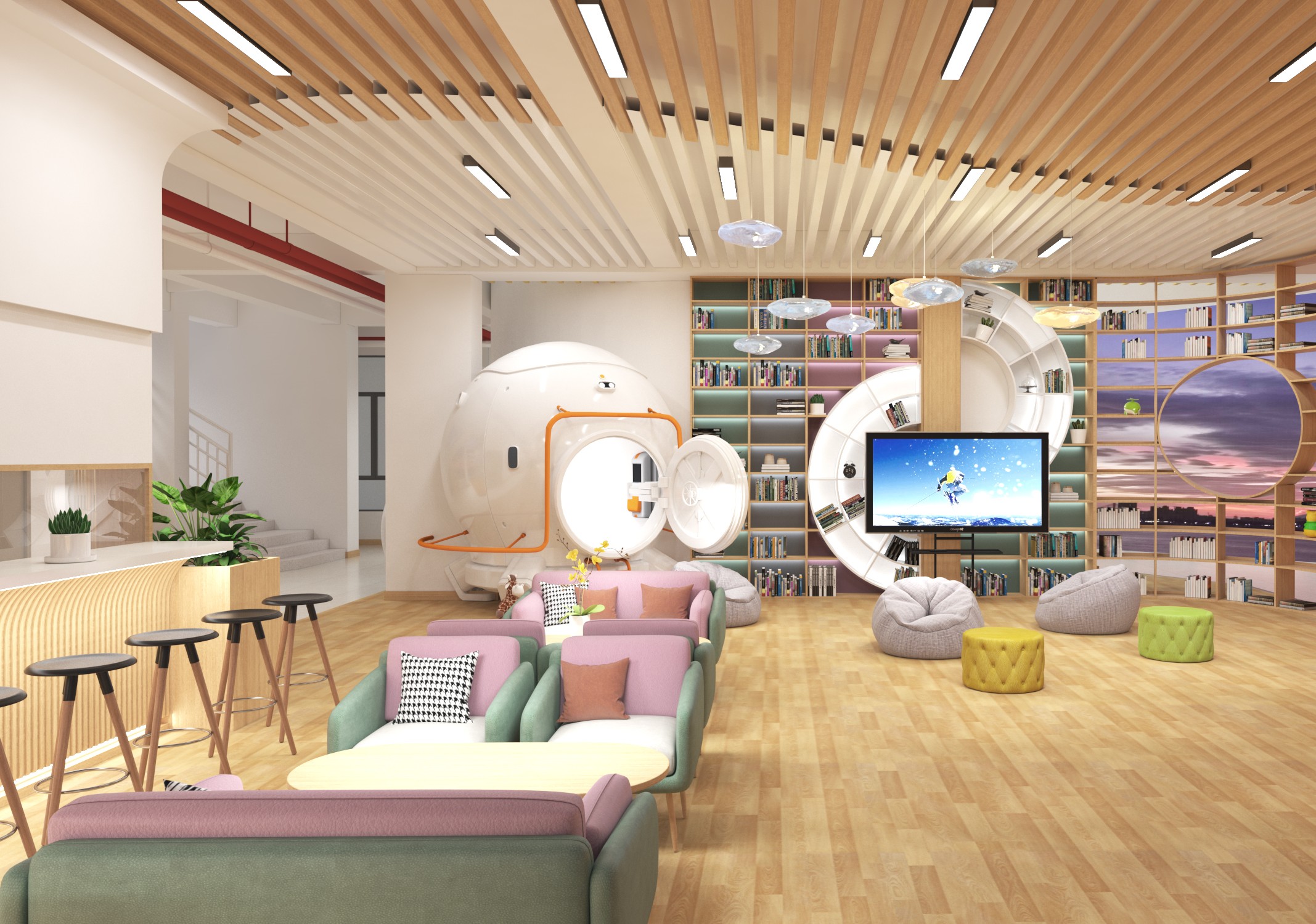 深圳市幼兒園大廳設計合集