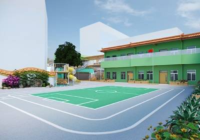 深圳市龍崗區(qū)坪東幼兒園（戶外操場、玩具設計）