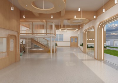 深圳市福田區(qū)第九幼兒園福保分園（大廳、音體室）