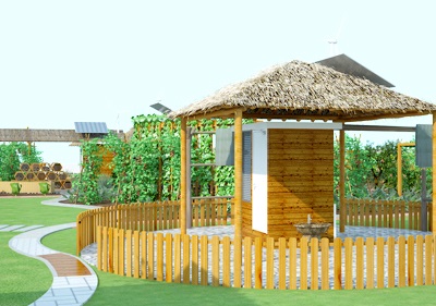 深圳市龍崗區(qū)龍城街道新天地幼兒園（戶外天臺設計）