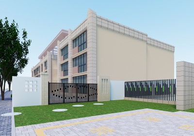 深圳市龍華區(qū)教科院附屬幼兒園（大門圍欄）