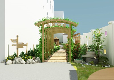 深圳市寶安區(qū)西鄉(xiāng)南昌幼兒園（種植園、圍墻）