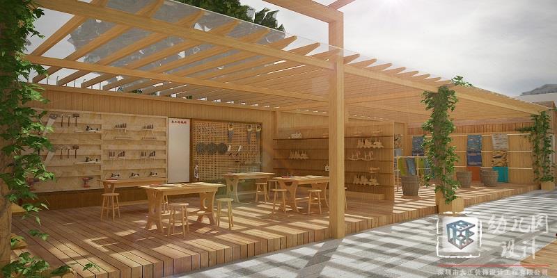 深圳市坪地育英幼兒園（2022）室內(nèi)設計_戶外后操場改造