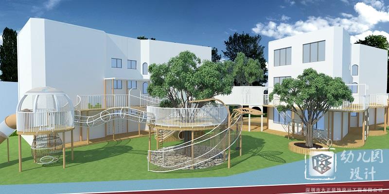 深圳市坪地街道中心幼兒園（戶外大型玩具）