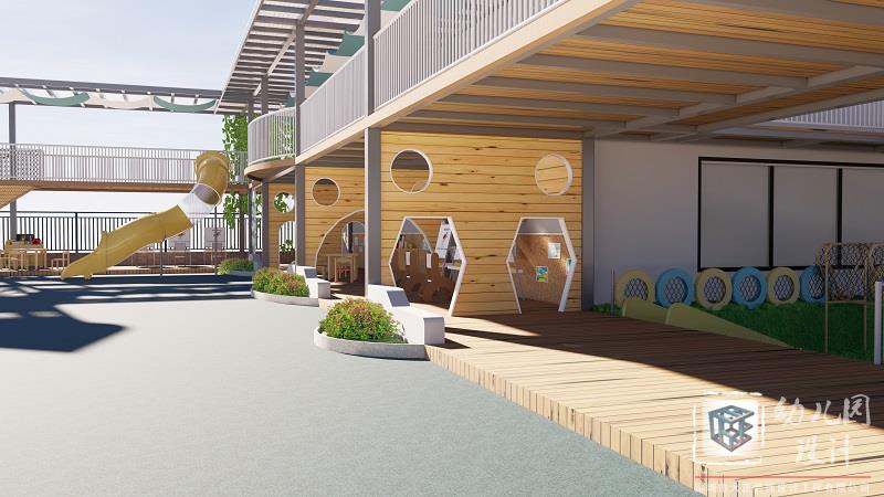 深圳市南山區(qū)心海灣幼兒園（整體外觀、大型玩具）