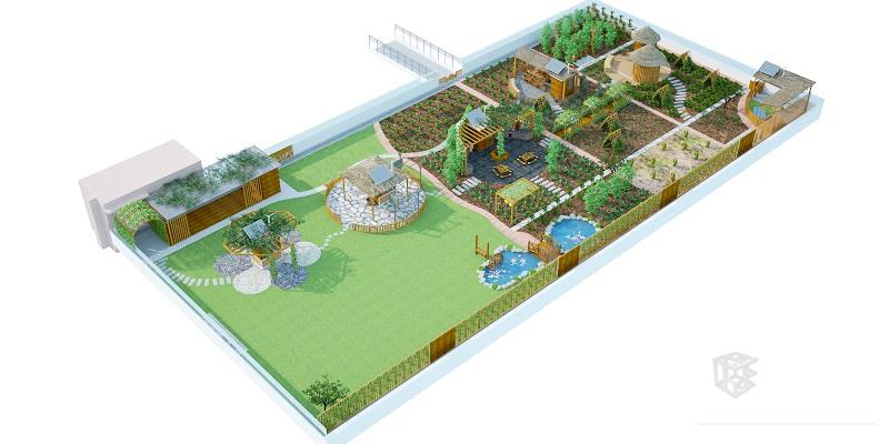 深圳市龍崗區(qū)龍城街道新天地幼兒園（戶外天臺(tái)設(shè)計(jì)）