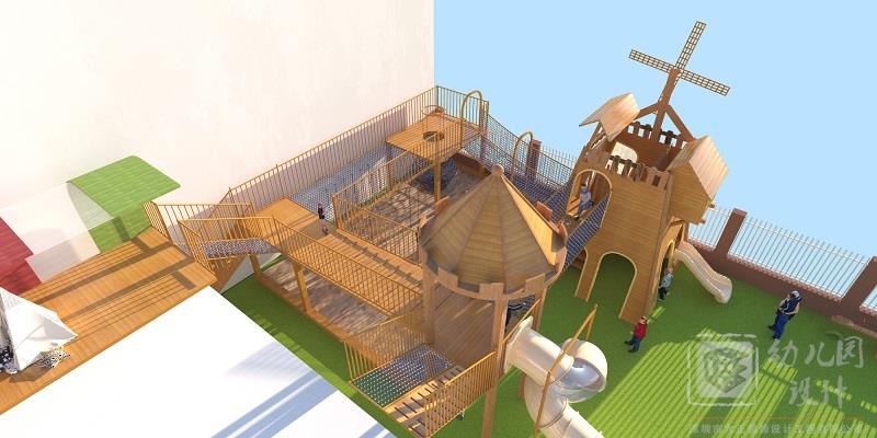 深圳市坪山區(qū)中興幼兒園_戶外大型玩具安裝