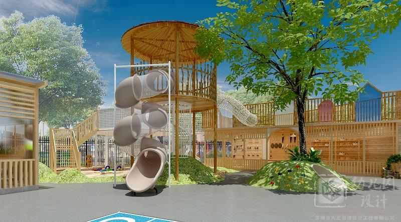深圳幼兒園設(shè)計(jì)之戶外游樂玩具的重要性
