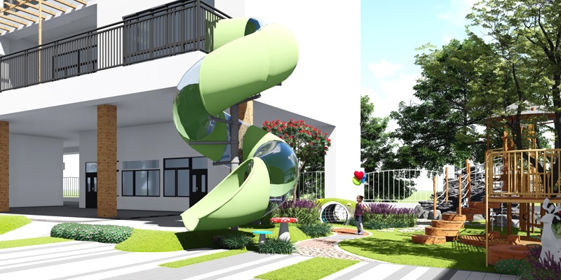 深圳幼兒園戶外設(shè)計(jì)如何營造一種氛圍感？