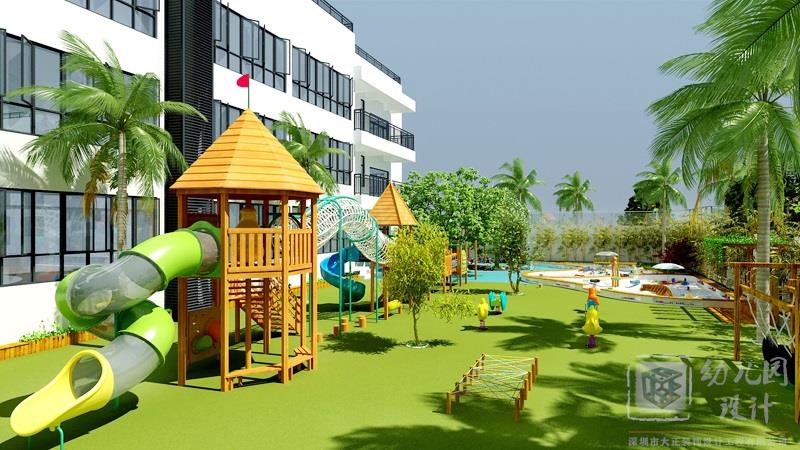 幼兒園設計之戶外游樂設施的多樣性