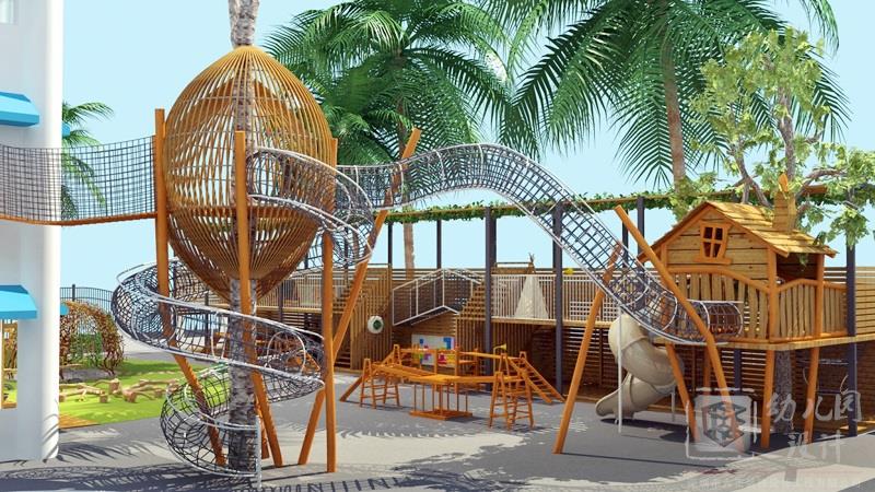 幼兒園設計之戶外游樂設施的多樣性