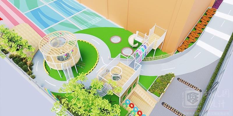 打破幼兒園設計傳統(tǒng)，突出環(huán)境設計核心點