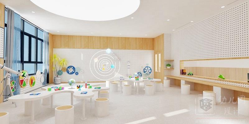 打破幼兒園設計傳統(tǒng)，突出環(huán)境設計核心點