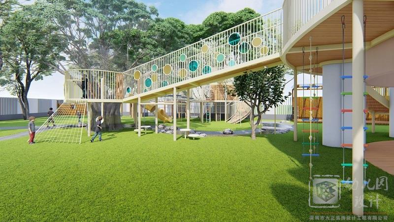 深圳市石巖街道中心幼兒園（戶外大型玩具）