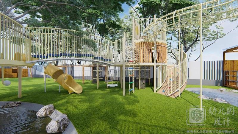 深圳市石巖街道中心幼兒園（戶外大型玩具）