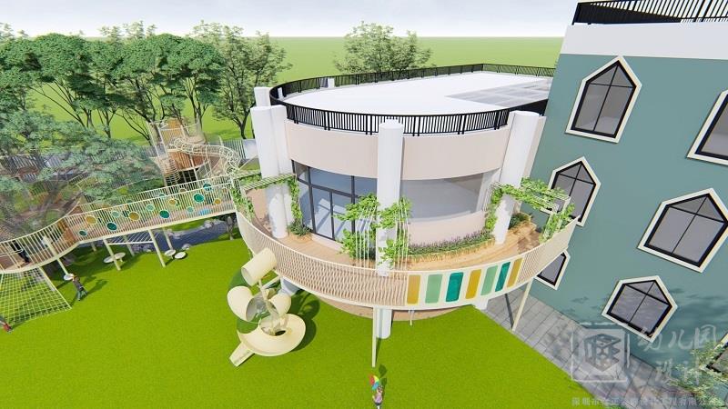 深圳市石巖街道中心幼兒園（戶外大型玩具）