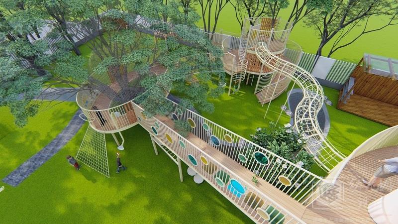 深圳市石巖街道中心幼兒園（戶外大型玩具）