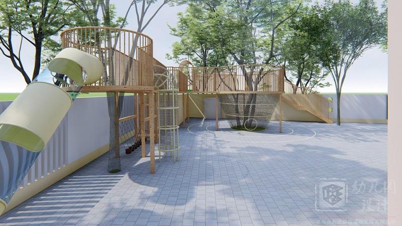 深圳市石巖街道中心幼兒園（戶外大型玩具）