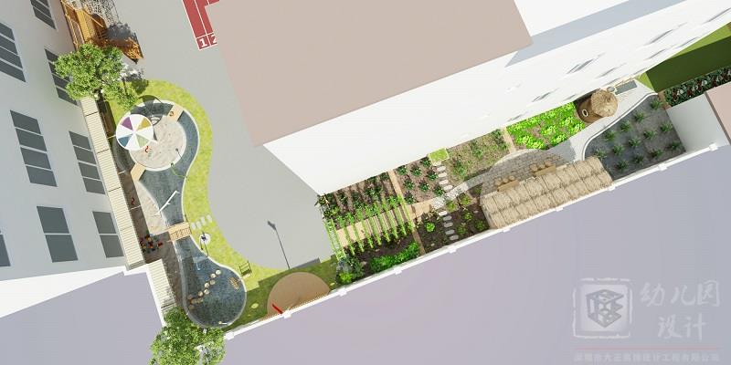 深圳市寶安區(qū)西鄉(xiāng)南昌幼兒園設(shè)計(jì)案例（種植園、圍墻）