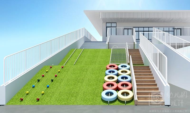 深圳市福田區(qū)機(jī)關(guān)第二幼兒園（假山水景、攀爬墻）