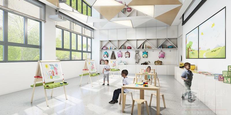 幼兒園設(shè)計(jì)之深入理解兒童色彩心理的發(fā)展與偏好