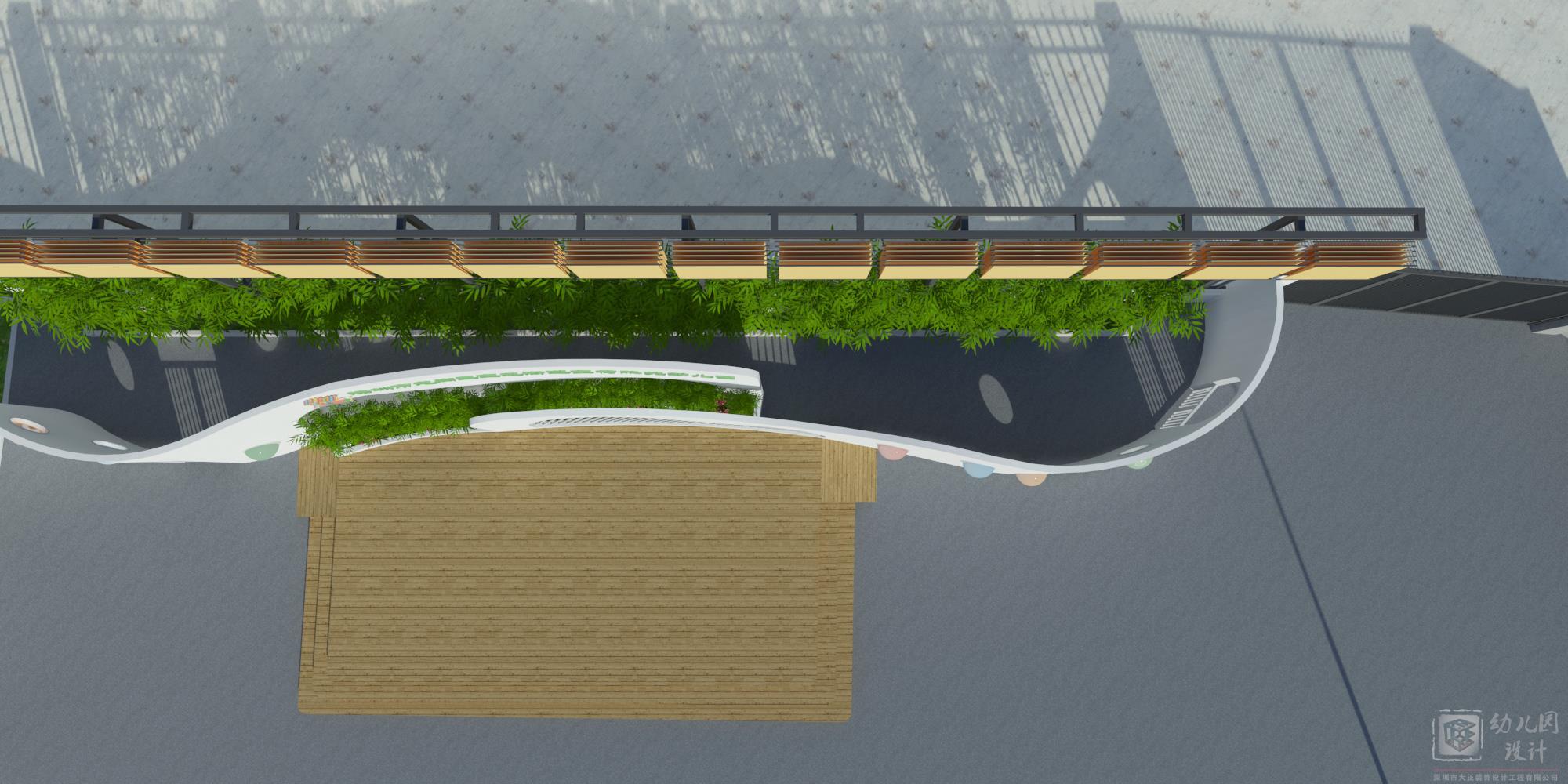 深圳市龍崗區(qū)寶荷欣苑幼兒園（戶外舞臺，大門雨棚）