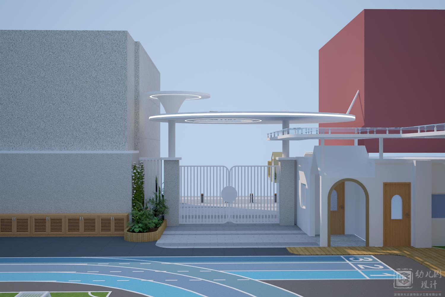 深圳市龍崗區(qū)寶龍街道南約第一幼兒園（大門）