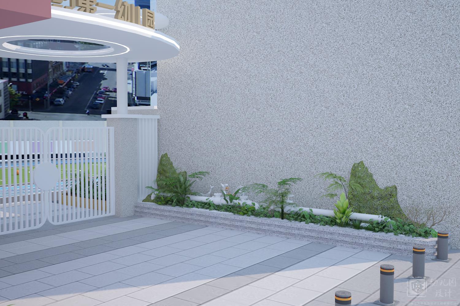 深圳市龍崗區(qū)寶龍街道南約第一幼兒園（大門）