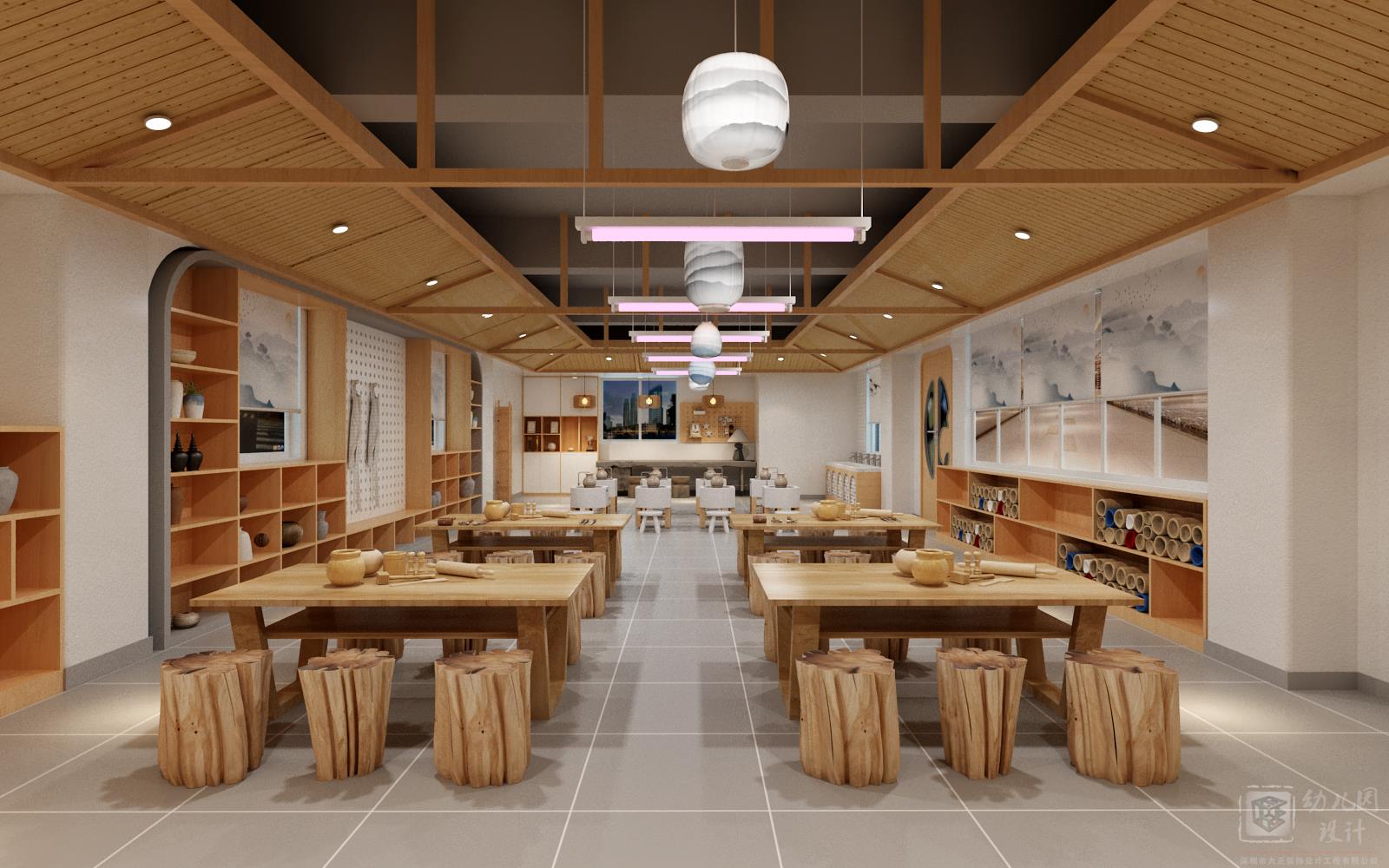 深圳市翠海幼兒園（美術(shù)室、外墻）