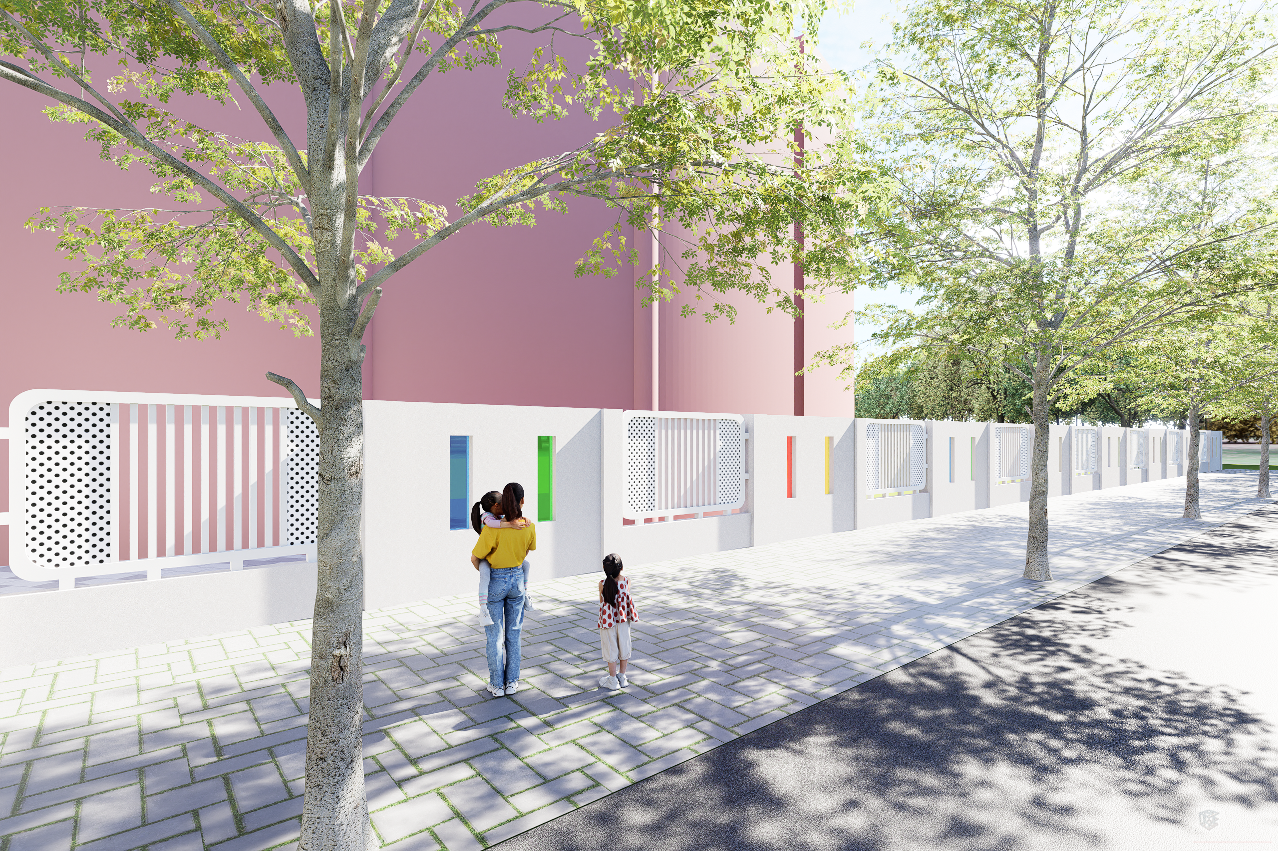 深圳市福田區(qū)外國語高級中學附屬幼兒園（圍墻）