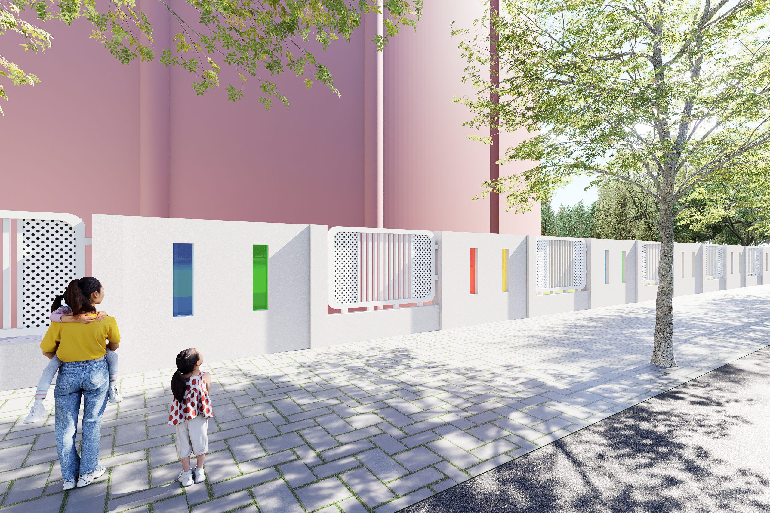 深圳市福田區(qū)外國語高級中學附屬幼兒園（圍墻）