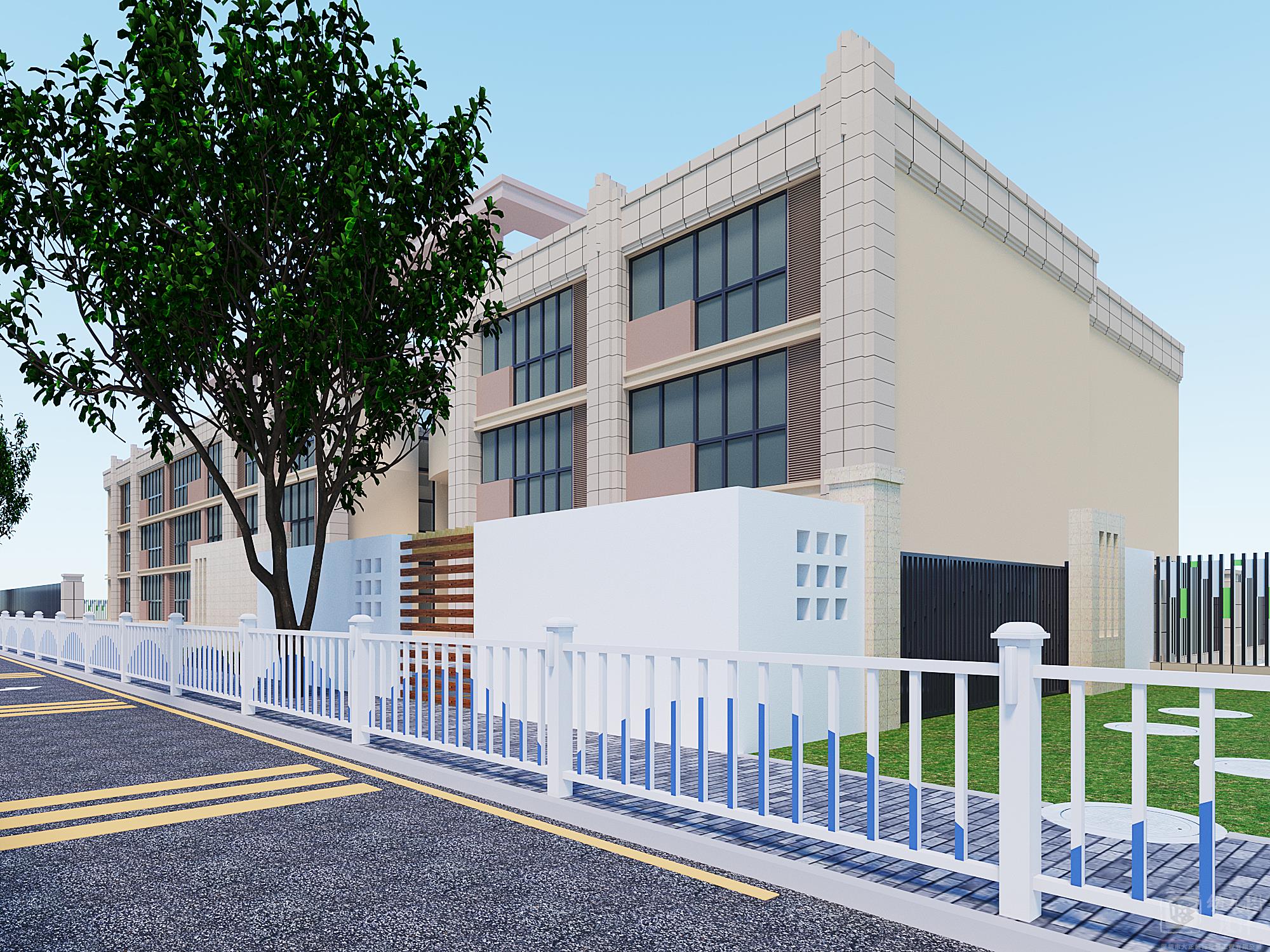 深圳市龍華區(qū)教科院附屬幼兒園（大門圍欄）