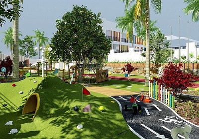 萬科四季花城曼京幼兒園戶外設(shè)計