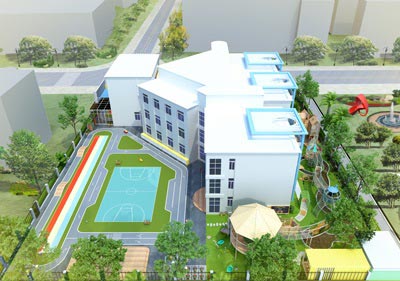 深圳市龍崗區(qū)雅景苑幼兒園（戶外操場、游樂玩具）