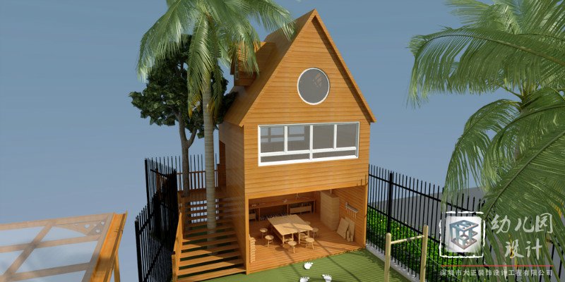 深圳市龍華新區(qū)展華幼兒園設(shè)計(jì)效果圖