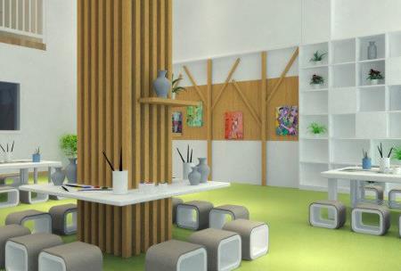 早教中心設(shè)計風(fēng)格怎么去選?推薦日式或生態(tài)設(shè)計風(fēng)格