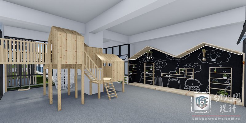 高端幼兒園設(shè)計中玻璃幕墻和涂鴉墻的作用？