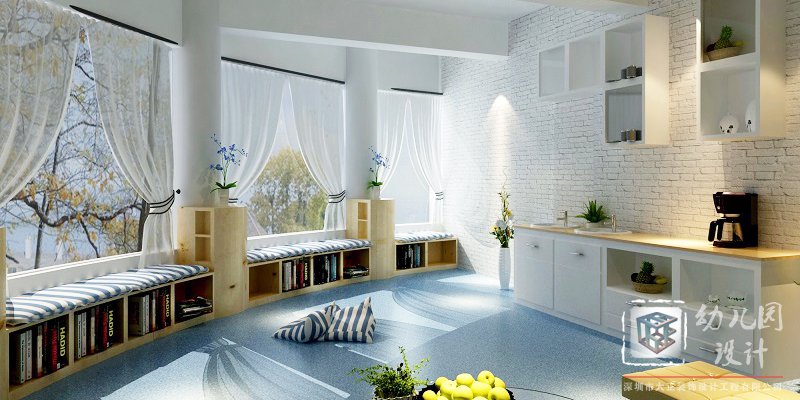 中式幼兒園裝修風(fēng)格下搭配怎么樣的窗簾呢？